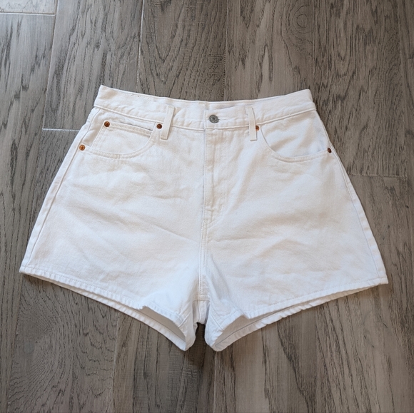 Levi's High Rise Jean Shorts - Picture 2 of 11